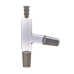 Ace Glass, Inc. Adapter, 75°, 10/30 outer top, 29/42 inner side and bottom,