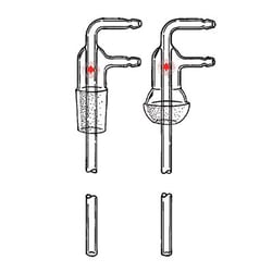 Ace Glass, Inc. 24/40 125MM VAC TAKE OFF 24/40 125MM VAC TAKE OFF, Quantity:
