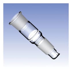 Ace Glass, Inc. Adapter, splash, 14/20 top, 14/20 bottom, porosity A