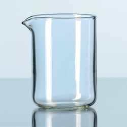Ace Glass, Inc. 250ml quartz, low form beaker with pouring spout., Quantity: