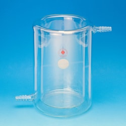 Ace Glass, Inc. Beaker, 250mL, jacketed, glass hose connections for 3/8intubing,