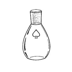 Ace Glass, Inc. 2mL specific gravity bottle and matching, numbered stopper calibrated to plus/minus 0.05mL at 20°s C