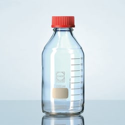 Ace Glass, Inc. Lab bottle, Duran, 25mL, plain, PTFE lined GL 25 PBT cap,