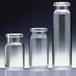 Ace Glass, Inc. Vials, headspace, 10mL, flat bottom, 23x48mm, 20mm tapered finish top, pk/100