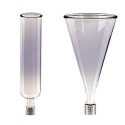 Ace Glass, Inc. 600mL Addition funnel with Ace-Thred™ connections for a leak-proof seal.
