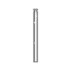 Ace Glass, Inc.&nbsp;Adapter, O-ring grooved 3/8in tube with straight tube for Swagelok