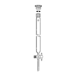 Ace Glass, Inc. 50mm x 61cm chromatography column