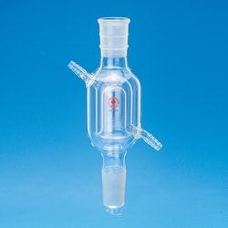 Ace Glass, Inc. Condenser, reflux, bulb, 24/29 cone top, 24/29 socket drip-tip bottom