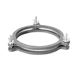 Ace Glass, Inc. Clamp, two-piece, anodized, fits 137mm OD x 100mm ID flat flanges (500-1000mL reaction flasks).