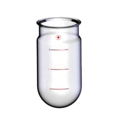 Ace Glass, Inc. Flask, reaction, 6L, 200mm(8in) ground Duran; flange -ring groove