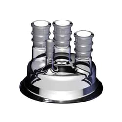 Ace Glass, Inc. Head, 6in, four neck, 29/42 center, (2)29/42, 10/30