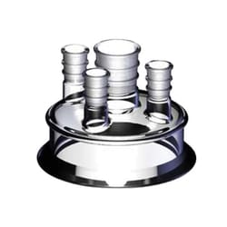 Ace Glass, Inc. Head, 6in, four neck, 29/42 center, (3)24/40
