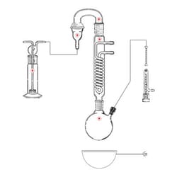 Ace Glass, Inc. Distillation system, alginates assay, Quantity: Each of