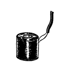 Ace Glass, Inc. Coil, 38mm OD, 32mm length, open center, wired, 30 seconds max intermittent use, 120v 50/60Hz, 24vdc