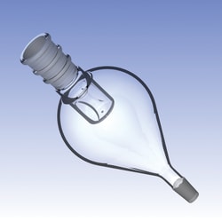 Ace Glass, Inc. Trap, rotary evaporator, self-washing, 250mL, 24/40 top, 14/20bottom