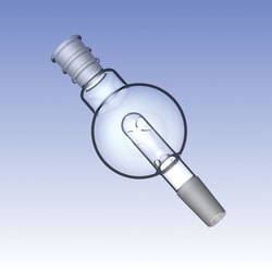 Ace Glass, Inc. Trap, bump, drain holes, 250mL, 14/20 top, 14/20 bottom