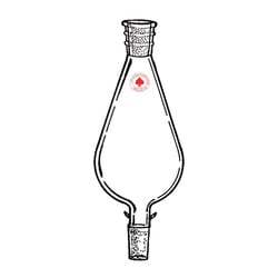 Ace Glass, Inc. Flask, Kuderna-Danish, 250mL, with hooks