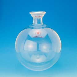Ace Glass, Inc. Flask, round bottom, single neck, 500mL, 35/25, Quantity: