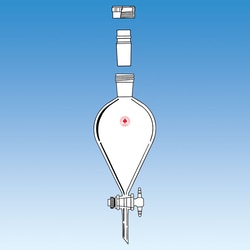 Ace Glass, Inc. 250mL separatory funnel with locking stopper