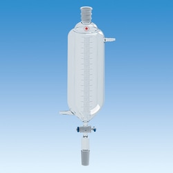 Ace Glass, Inc. Funnel, addition, jacketed, 500mL, 24/40 joints, 4mm PTFE stopcock