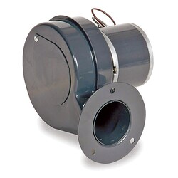 Ace Glass, Inc. Blower, permanent split capacitor, 50 cfm, 2-18in flanged