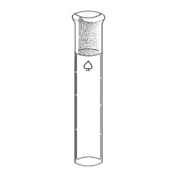 Ace Glass, Inc.&nbsp;29/42 straight-sided outer joint. O.D. of standard taper joint and tube are approximately the same size, allowing for ease in clamping.