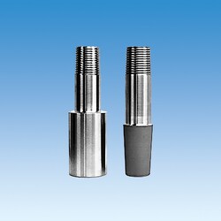 Ace Glass, Inc. 24/40 inner joint, stainless steel, 1/2" male NPT, Quantity: