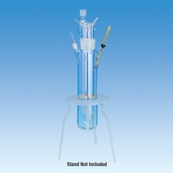 Ace Glass, Inc. Photochem reactor body, 250mL, complete with spinbar, sparger, bushing and PTFE tubing