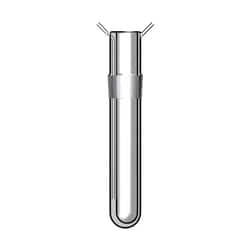 Ace Glass, Inc. 290mm B quartz immersion well, Tube connection, Quantity: