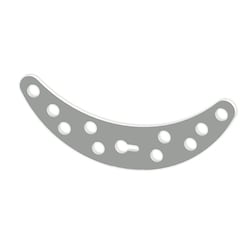 Ace Glass, Inc. PTFE banana stir blade, 31x146mm, 2L flask size, 10mm shafts