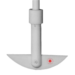 Ace Glass, Inc. PTFE agitator, single removable 3.2x15.2cm blade, Quantity: