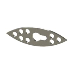 Ace Glass, Inc.&nbsp;Stir blade, stainless, 24x80mm, holed, 10mm shaft