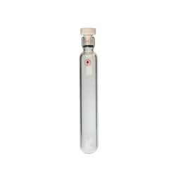 Ace Glass, Inc. Tube, pressure, 4mL, 150psi, 13mm OD, 10.2cm long, complete with#7 front-seal plug