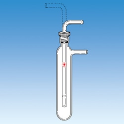 Ace Glass, Inc. Complete 90mm OD vacuum trap, 24mm OD tube end side arm and inner tube