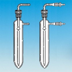 Ace Glass, Inc. 40mL complete mineral oil bubbler, 7mm inlet tube, nylon bushing with FETFE O-ring