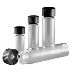 Ace Glass, Inc. 8 dram poly-seal vial, cs/576, sp/144, Quantity: Pack of