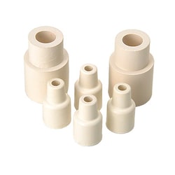Ace Glass, Inc. Septa, white rubber, sized for 5mm NMR tubes, pk/72, Quantity: