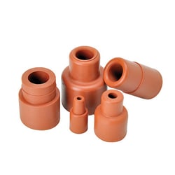 Ace Glass, Inc.&nbsp;Septa, red rubber, sized for 8mm OD tubing, pk/144