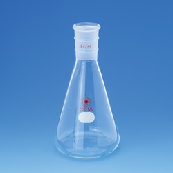 Ace Glass, Inc. 10mL Erlenmeyer flask with a 14/20 standard taper joint.,