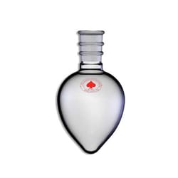 Ace Glass, Inc. Flask, pear-shaped, 25mL, 14/10 cap seal joint