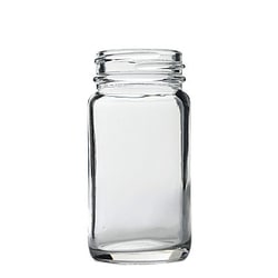 O Berk Company GLASS JAR: 2 OZ FLINT GL ASS SAMPLE ROUND 38-400 288/Pk