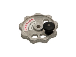 BioSpec Products Locking Stainless Steel Knob, for Mini-BeadBeater 16 and Mini-BeadBeater 24
