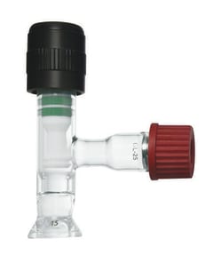 Chemglass Life Sciences&nbsp;Adapter, Complete, Thermocouple Gauge, Airfree, Stainless Steel Bushing, #30 O-Ring Jt