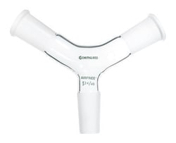 Chemglass Life Sciences Adapter, Connecting, Airfree, Schlenk, (2) 24/40