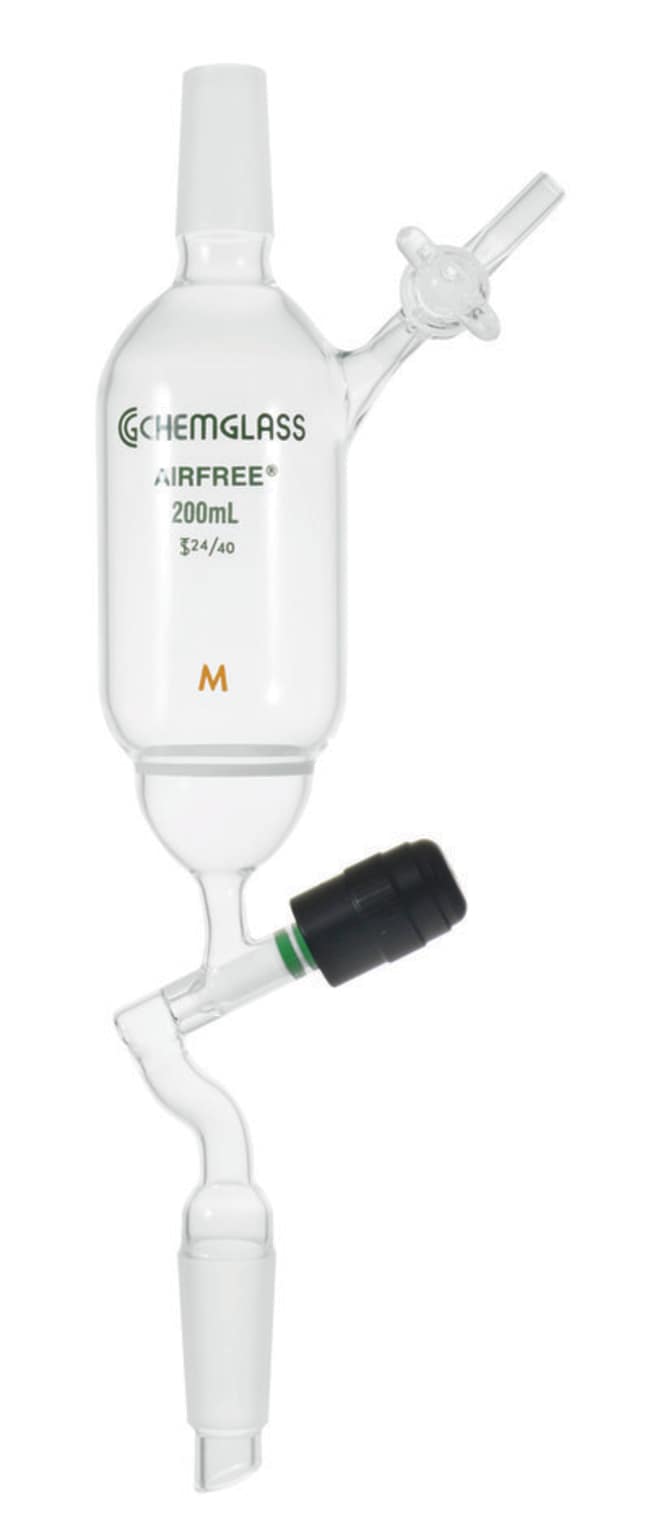 Chemglass Life Sciences 200mL Filter Funnel, 24/40 Joint Size, 40mm OD