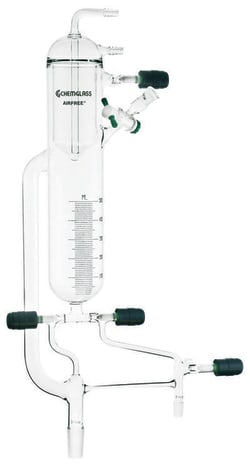 Chemglass Life Sciences 500mL Solvent Distillation Still Head, Airfree,