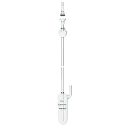 Chemglass Life Sciences Adapter, 18/9 O-Ring Ball Joint to 9mm OD Tubing, Airfree, Schlenk