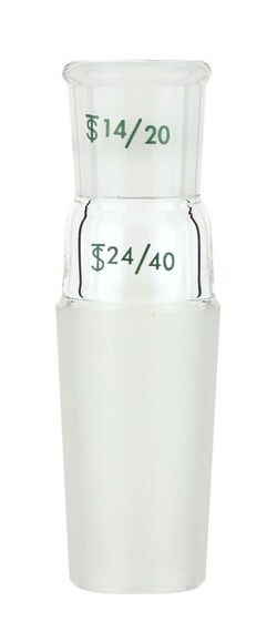 Chemglass Life Sciences&nbsp;Adapter, Connecting, 29/42 Top Outer, 34/45 Lower Inner, Reducing