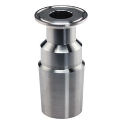 Chemglass Life Sciences Adapter, 45/50 Inner to 1" Sanitary, 316L Stainless