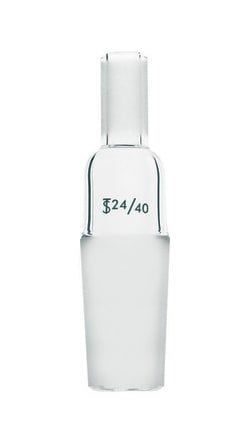 Chemglass Life Sciences&nbsp;Adapters, Inlet, 29/42 Inner Joint, Straight Swagelok, for 1/2